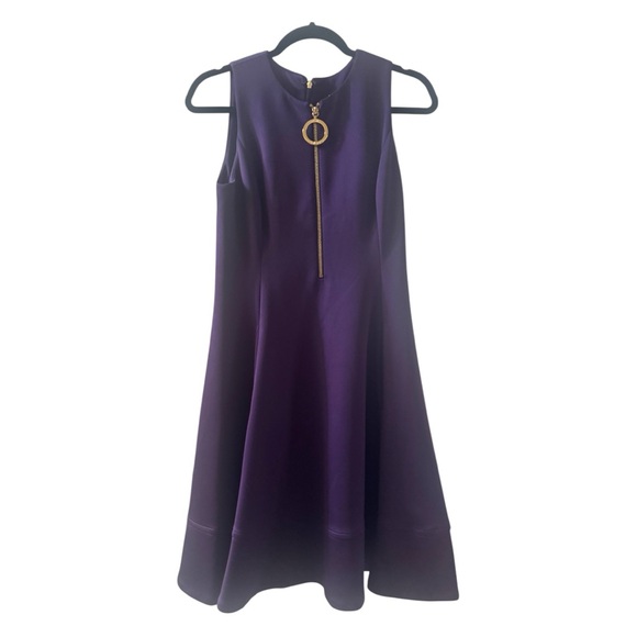DKNY Deep Purple Women's Dress - Picture 5 of 6